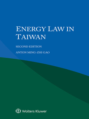 cover image of Energy Law in Taiwan